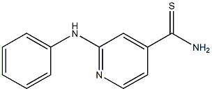 2-anilinopyridine-4-carbothioamide