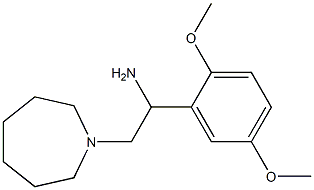 2-azepan-1-yl-1-(2,5-dimethoxyphenyl)ethanamine