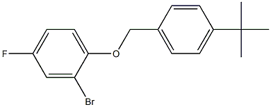 2-bromo-1-[(4-tert-butylphenyl)methoxy]-4-fluorobenzene