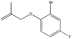 2-bromo-4-fluoro-1-[(2-methylprop-2-enyl)oxy]benzene