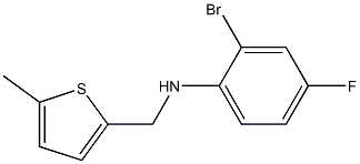 2-bromo-4-fluoro-N-[(5-methylthiophen-2-yl)methyl]aniline
