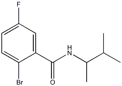 2-bromo-5-fluoro-N-(3-methylbutan-2-yl)benzamide|