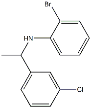 2-bromo-N-[1-(3-chlorophenyl)ethyl]aniline