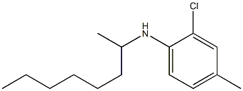  2-chloro-4-methyl-N-(octan-2-yl)aniline