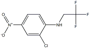 2-氯-4-硝基-N-(2,2,2-三氟乙基)苯胺,1036611-24-1,结构式