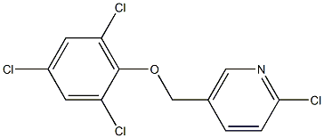 2-chloro-5-(2,4,6-trichlorophenoxymethyl)pyridine