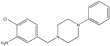 2-chloro-5-[(4-phenylpiperazin-1-yl)methyl]aniline