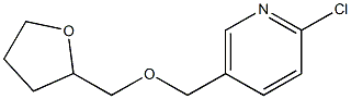  2-chloro-5-[(oxolan-2-ylmethoxy)methyl]pyridine