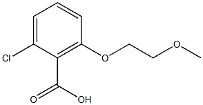 2-chloro-6-(2-methoxyethoxy)benzoic acid