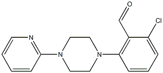 2-chloro-6-[4-(pyridin-2-yl)piperazin-1-yl]benzaldehyde
