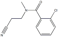 2-chloro-N-(2-cyanoethyl)-N-methylbenzamide