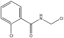 2-chloro-N-(chloromethyl)benzamide Structure