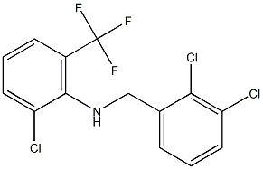 2-chloro-N-[(2,3-dichlorophenyl)methyl]-6-(trifluoromethyl)aniline|