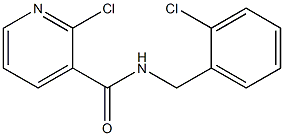 2-chloro-N-[(2-chlorophenyl)methyl]pyridine-3-carboxamide Structure