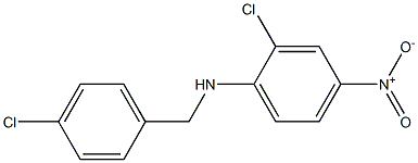 2-chloro-N-[(4-chlorophenyl)methyl]-4-nitroaniline