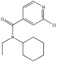 2-chloro-N-cyclohexyl-N-ethylpyridine-4-carboxamide