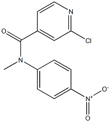  2-chloro-N-methyl-N-(4-nitrophenyl)pyridine-4-carboxamide