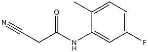 2-cyano-N-(5-fluoro-2-methylphenyl)acetamide