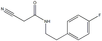 2-cyano-N-[2-(4-fluorophenyl)ethyl]acetamide