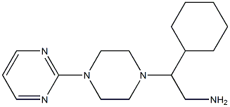 2-cyclohexyl-2-[4-(pyrimidin-2-yl)piperazin-1-yl]ethan-1-amine