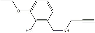 2-ethoxy-6-[(prop-2-yn-1-ylamino)methyl]phenol