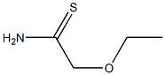 2-ethoxyethanethioamide Struktur