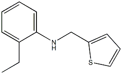 2-ethyl-N-(thiophen-2-ylmethyl)aniline Structure