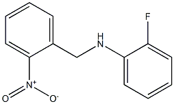  2-fluoro-N-[(2-nitrophenyl)methyl]aniline