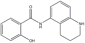 2-hydroxy-N-(1,2,3,4-tetrahydroquinolin-5-yl)benzamide Structure