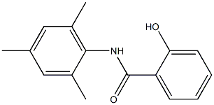 2-hydroxy-N-(2,4,6-trimethylphenyl)benzamide Struktur