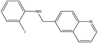  2-iodo-N-(quinolin-6-ylmethyl)aniline