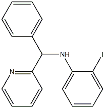  2-iodo-N-[phenyl(pyridin-2-yl)methyl]aniline