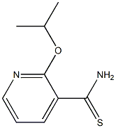 2-isopropoxypyridine-3-carbothioamide 结构式