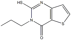 2-mercapto-3-propylthieno[3,2-d]pyrimidin-4(3H)-one Structure