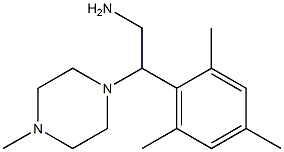 2-mesityl-2-(4-methylpiperazin-1-yl)ethanamine,,结构式