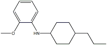 2-methoxy-N-(4-propylcyclohexyl)aniline