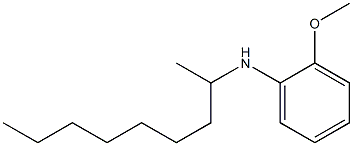 2-methoxy-N-(nonan-2-yl)aniline 化学構造式