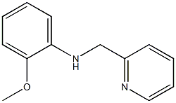 2-methoxy-N-(pyridin-2-ylmethyl)aniline Struktur