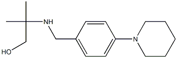 2-methyl-2-({[4-(piperidin-1-yl)phenyl]methyl}amino)propan-1-ol