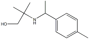  2-methyl-2-{[1-(4-methylphenyl)ethyl]amino}propan-1-ol