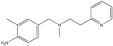  2-methyl-4-({methyl[2-(pyridin-2-yl)ethyl]amino}methyl)aniline