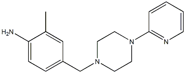 2-methyl-4-{[4-(pyridin-2-yl)piperazin-1-yl]methyl}aniline