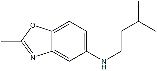 2-methyl-N-(3-methylbutyl)-1,3-benzoxazol-5-amine Structure