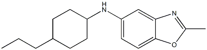 2-methyl-N-(4-propylcyclohexyl)-1,3-benzoxazol-5-amine|