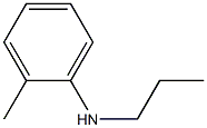 2-methyl-N-propylaniline 结构式