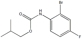  2-methylpropyl N-(2-bromo-4-fluorophenyl)carbamate