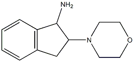 2-morpholin-4-yl-2,3-dihydro-1H-inden-1-ylamine