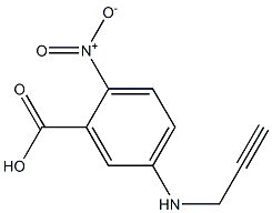 2-nitro-5-(prop-2-yn-1-ylamino)benzoic acid,,结构式