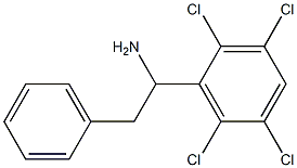  2-phenyl-1-(2,3,5,6-tetrachlorophenyl)ethan-1-amine