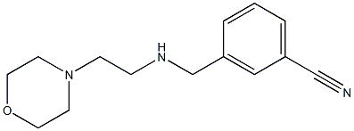 3-({[2-(morpholin-4-yl)ethyl]amino}methyl)benzonitrile